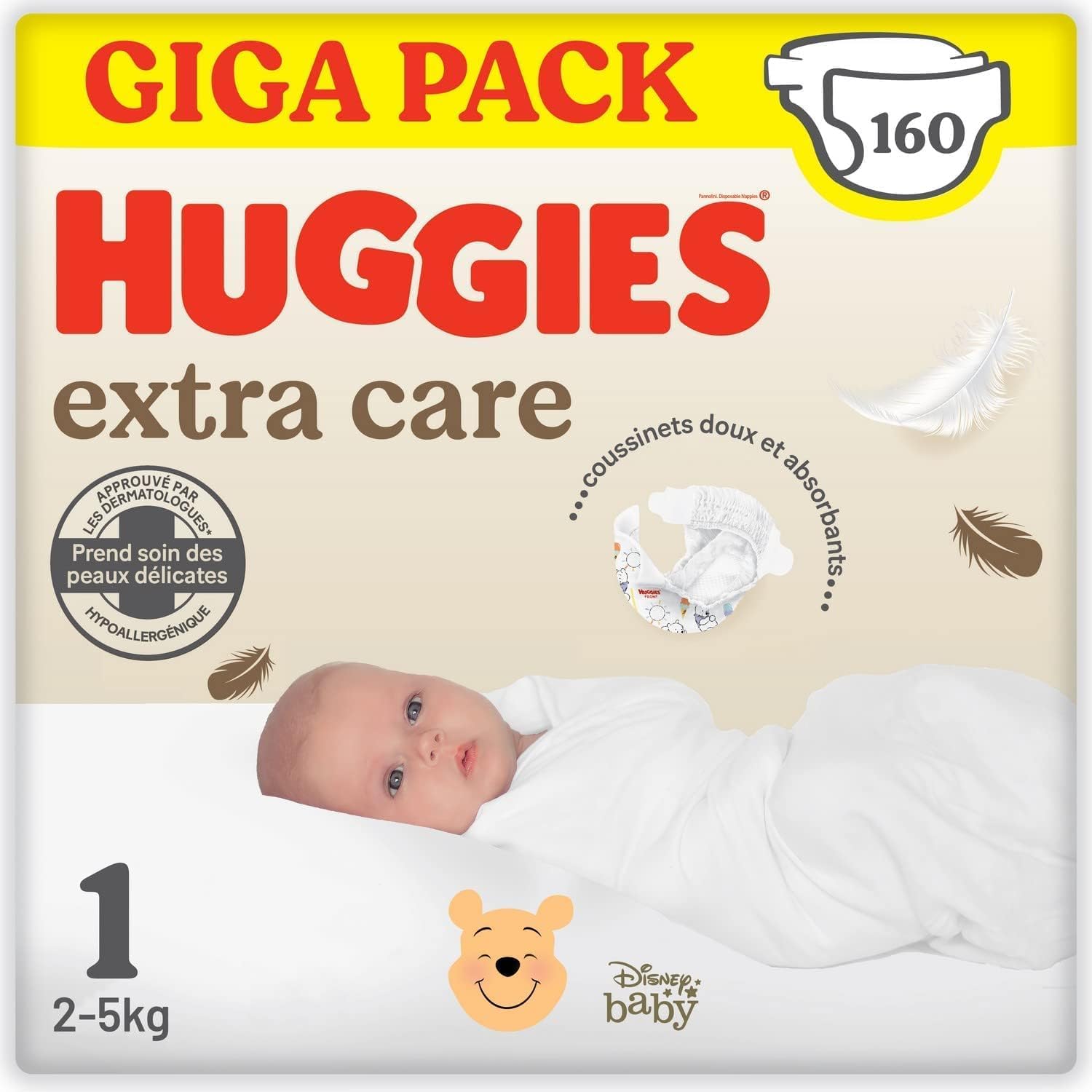 HUGGBABY® Extra Care - Couches bébé