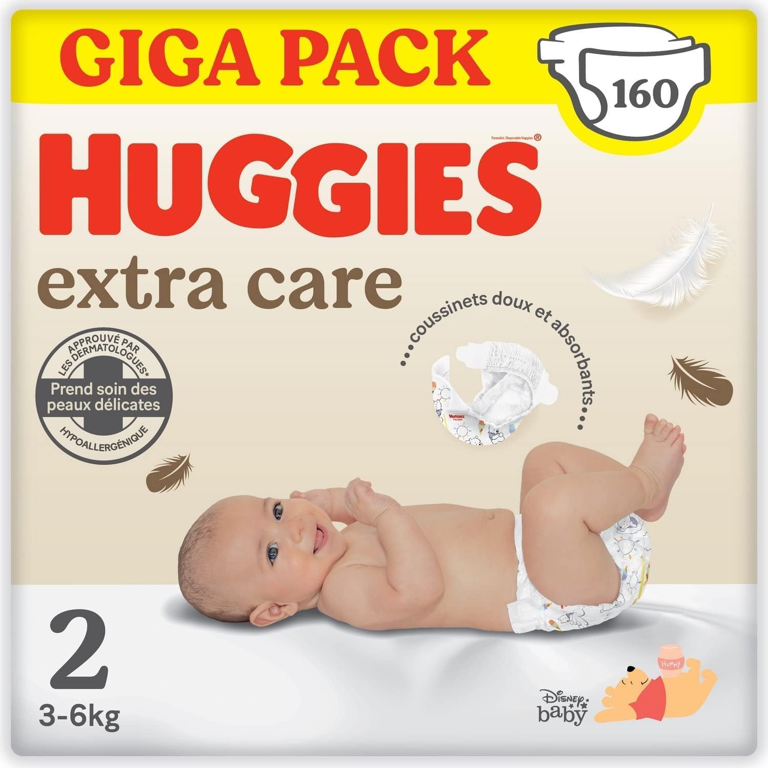 HUGGBABY® Extra Care - Couches bébé
