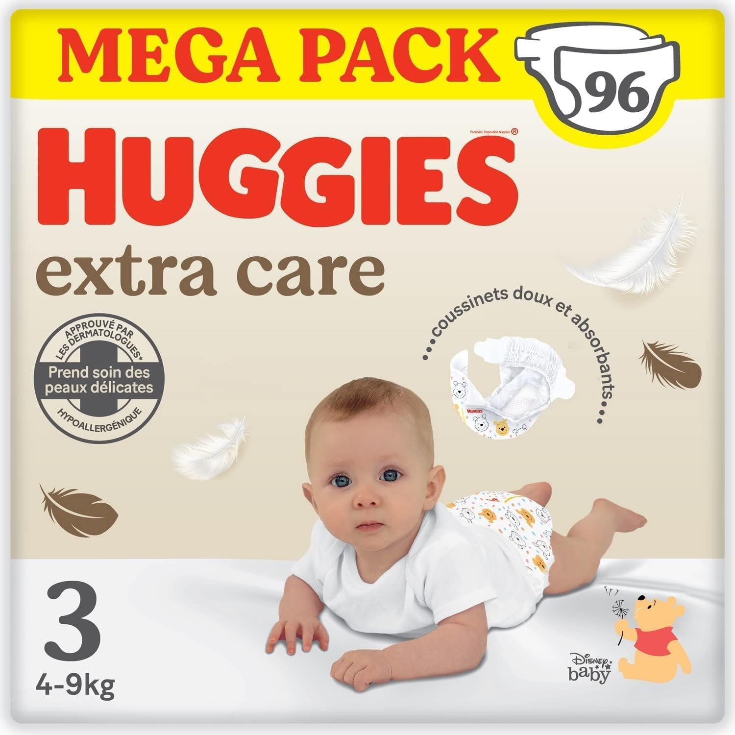HUGGBABY® Extra Care - Couches bébé
