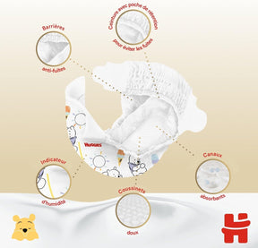 HUGGBABY® Extra Care - Couches bébé