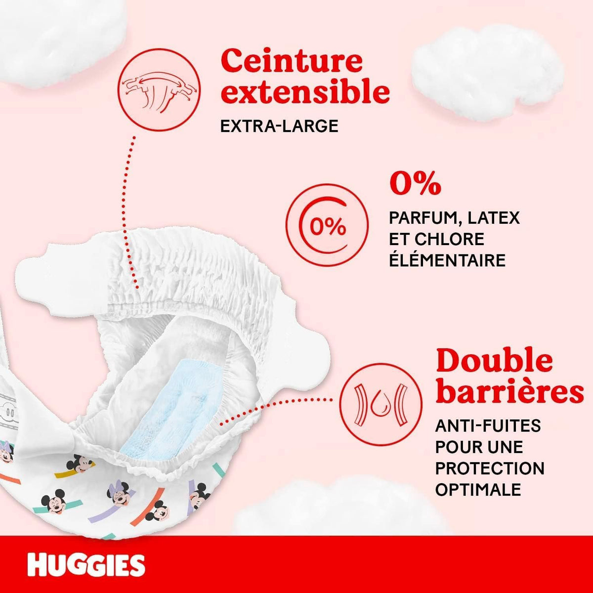 HUGGBABY® Little Movers - Couches bébé