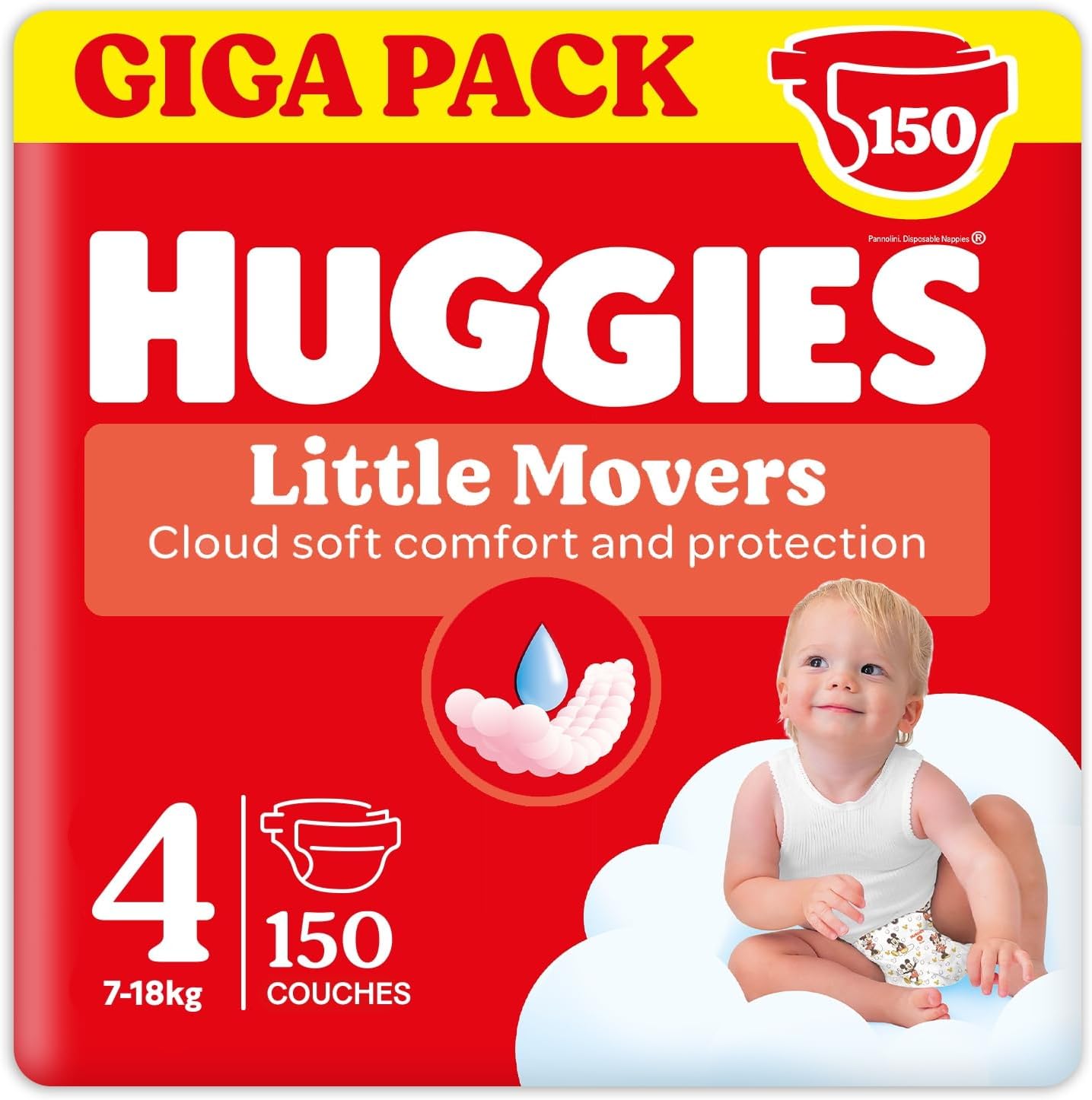 HUGGBABY® Little Movers - Couches bébé