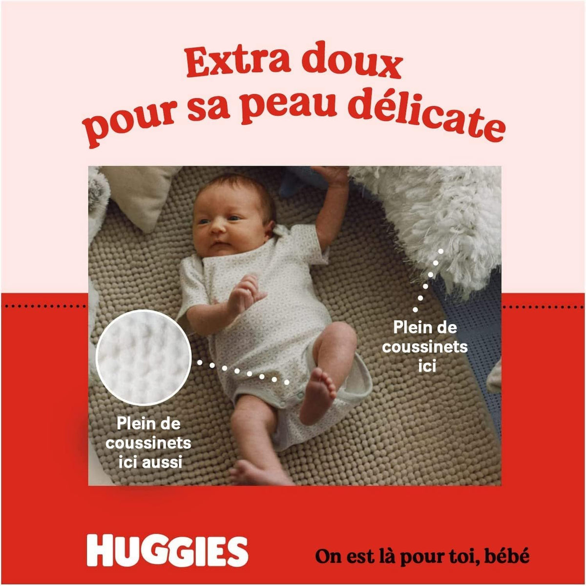 HUGGBABY® Extra Care - Couches bébé